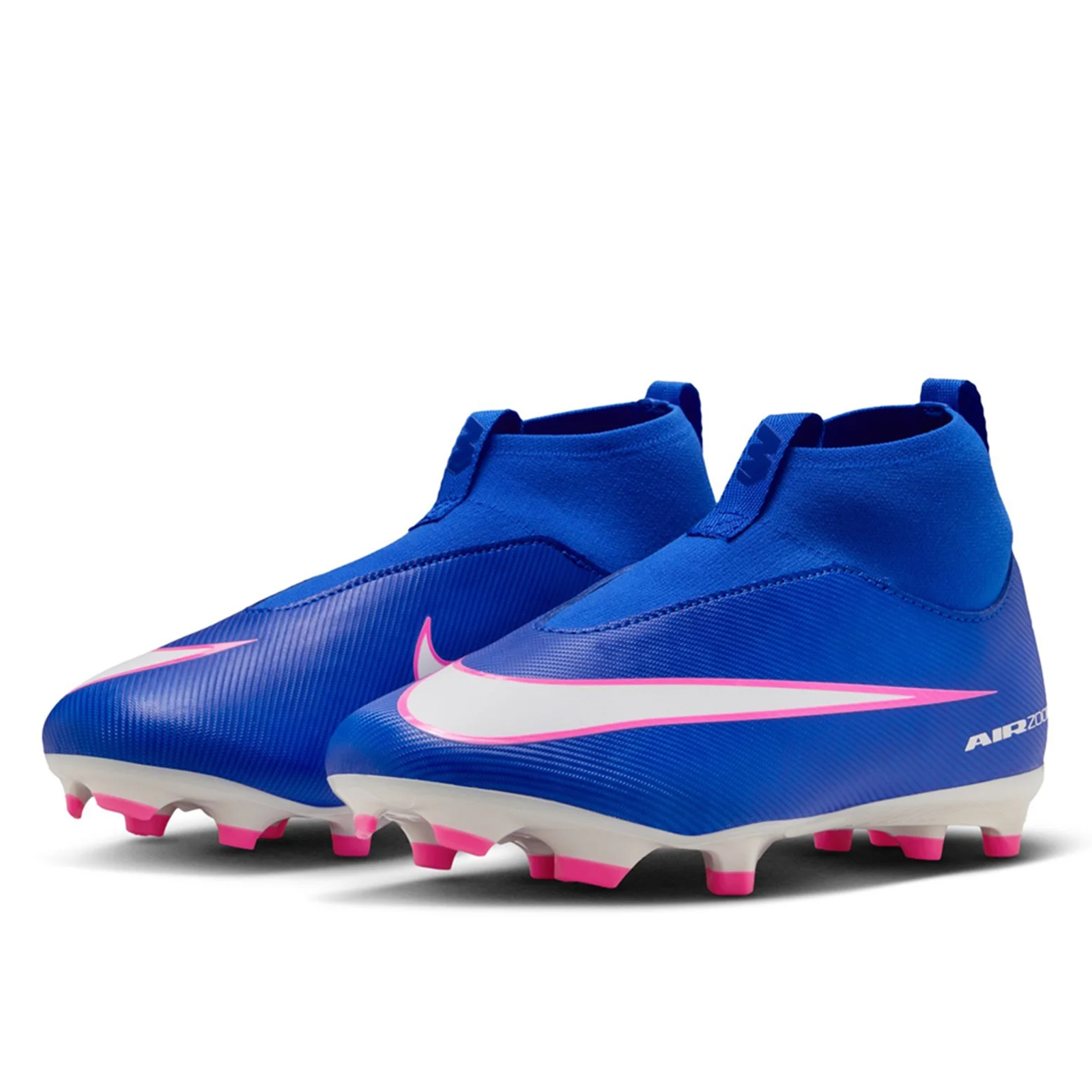 Nike Jr. Superfly 10 Academy FG/MG Soccer Cleats (Racer Blue/White)