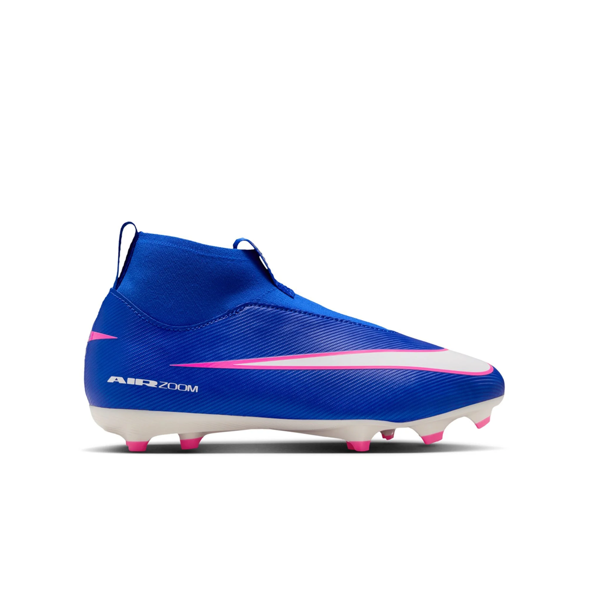 Nike Jr. Superfly 10 Academy FG/MG Soccer Cleats (Racer Blue/White)