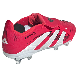 adidas Jr. Predator Elite FT FG Soccer Cleats (Lucid Red/White)