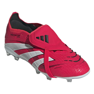 adidas Jr. Predator Elite FT FG Soccer Cleats (Lucid Red/White)