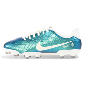 Nike Jr. Legend 10 Academy FG/MG Soccer Cleats (Dark Atomic Teal/Sail)