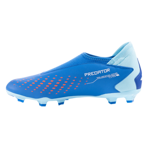 adidas Jr. Predator Accuracy.3 LL FG Soccer Cleats (Bright Royal/Cloud White)