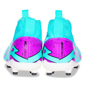 Nike Jr. Zoom Superfly 9 Academy FG/MG Soccer Cleats (Hyper Turquoise/Fuchsia Dream)