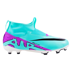 Nike Jr. Zoom Superfly 9 Academy FG/MG Soccer Cleats (Hyper Turquoise/Fuchsia Dream)