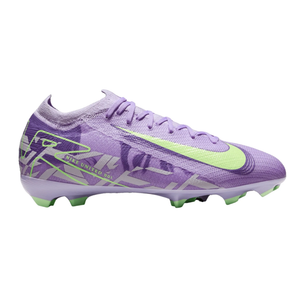 Nike Jr. United Vapor 16 Pro FG Soccer Cleats (Purple Agate/Barely Volt)