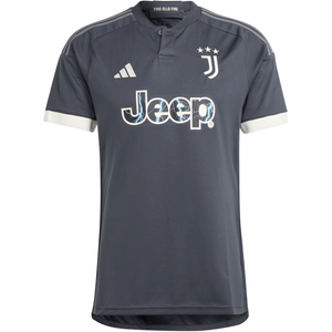 adidas Juventus Third Jersey 23/24 (Carbon/Cream White)