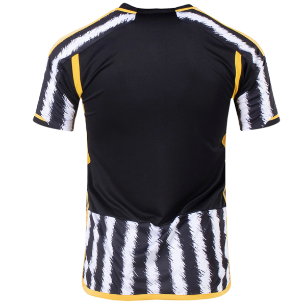 adidas Juventus Home Jersey 23 24 Black White Soccer Wearhouse