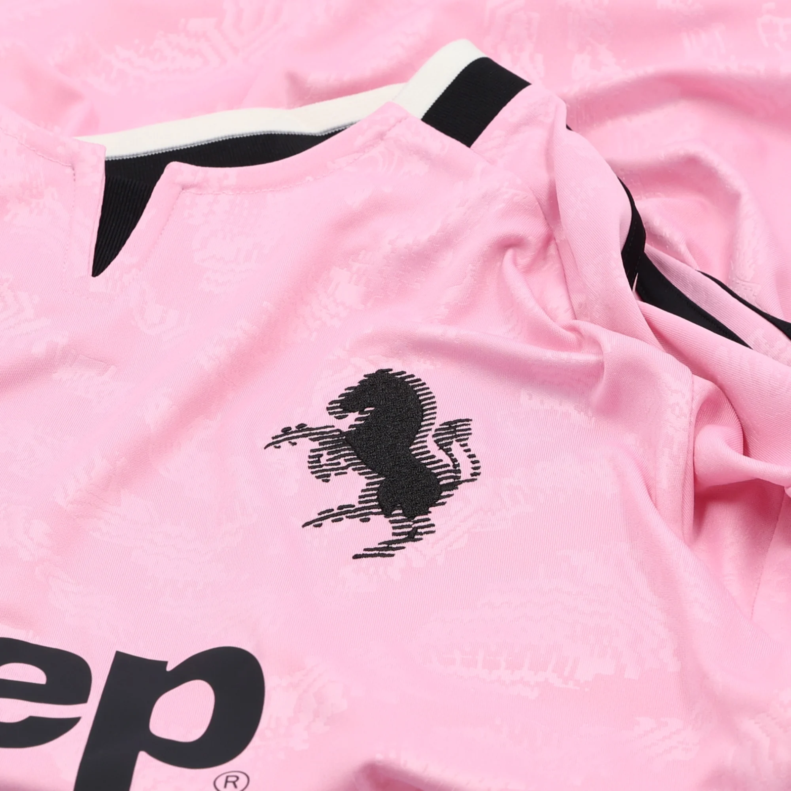 adidas Mens Juventus Long Sleeve Away Jersey 26/27 (Pink)