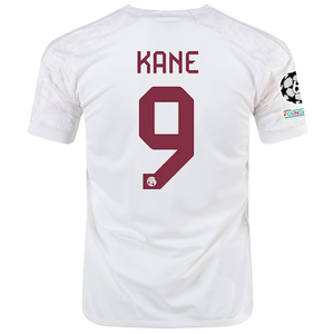 adidas Bayern Munich Harry Kane Third Jersey w/ Champions League Patches 23/24 (Off White)