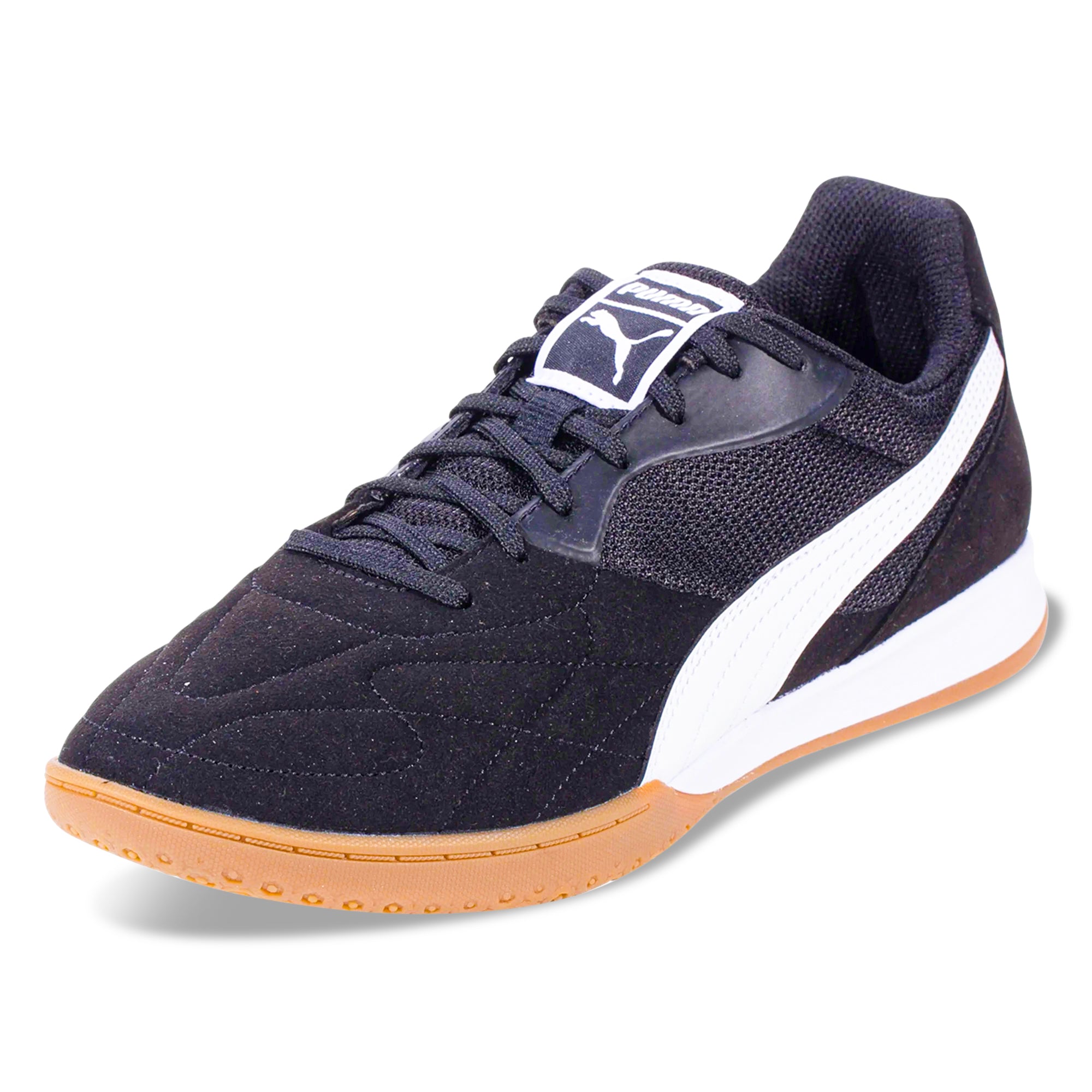 Puma King Top Indoor Trainer Soccer Shoes (Puma Black/White