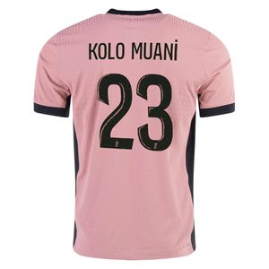 Nike Paris Saint-Germain Authentic Randal Kolo Muani Third Jersey 24/25 (Rust Pink/Black)