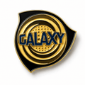 LA Galaxy Cyclone Retro Enamel Pin