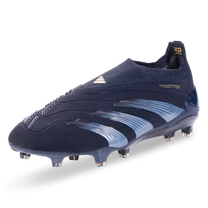 adidas Predator Elite LL FG Soccer Cleats (Black/Iron Metallic)