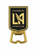 LAFC Los Angeles FC Metal Crest Magnetic Bottle Opener