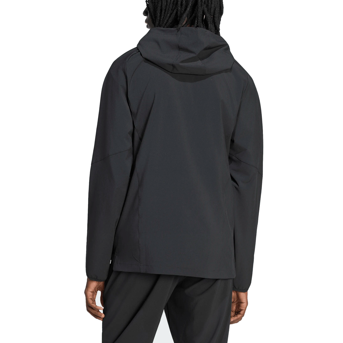 adidas LAFC Travel Full Zip Windbreaker Jacket 25/26 (Black/Khaki)