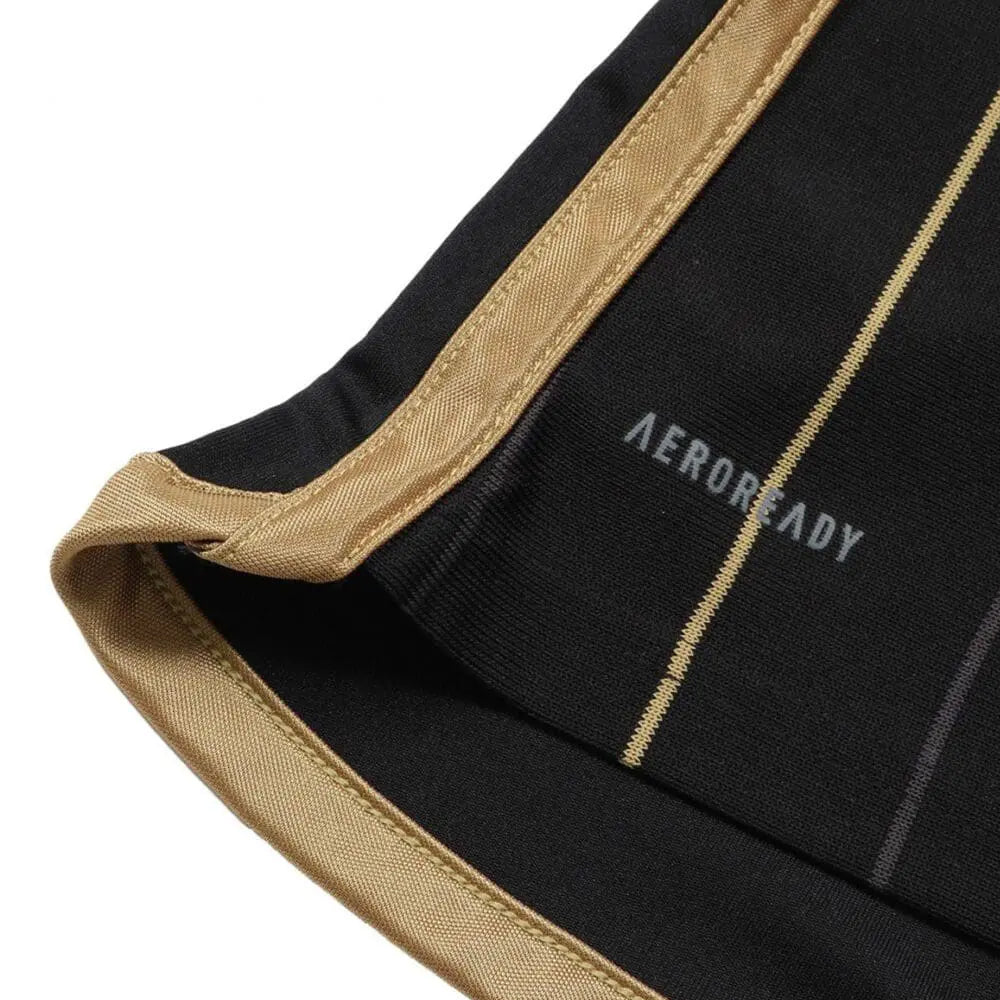 adidas Men's Son Heung-min LAFC Home 2025 Jersey w/ MLS + Apple TV + Ford Patches (Black/Gold)