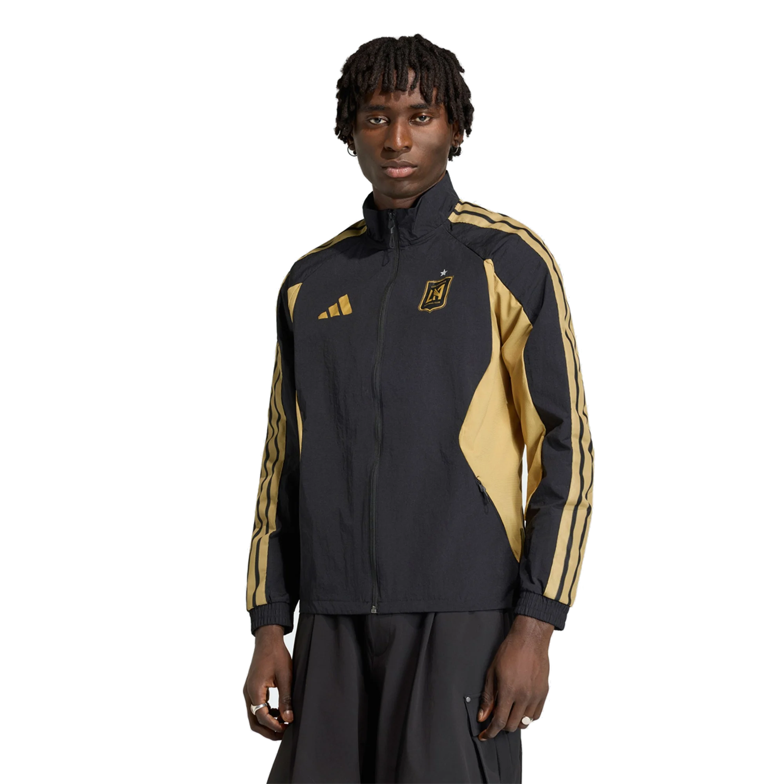adidas LAFC Anthem Jacket 26/27 (Black/Gold)