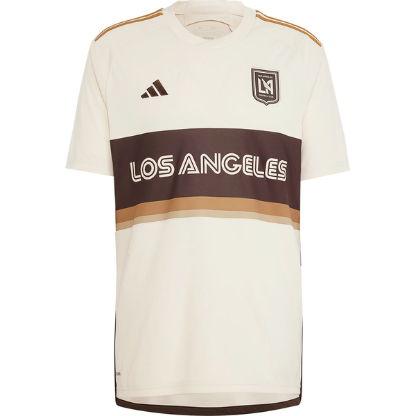 adidas LAFC Carlos Vela Third Jersey 24/25 (Linen/Dark Brown