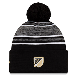 New Era LAFC Pom Beanie (Black/Grey)