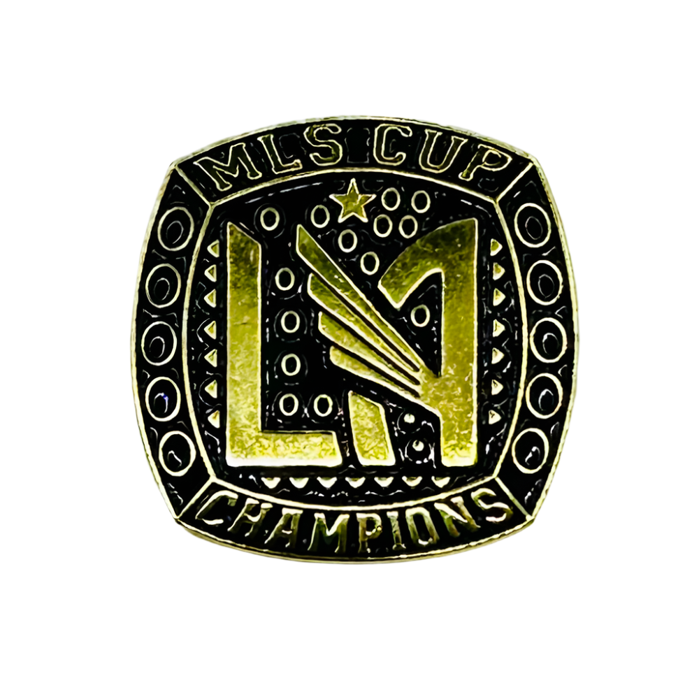 LAFC MLS Cup Champion Gold Enamel Pin