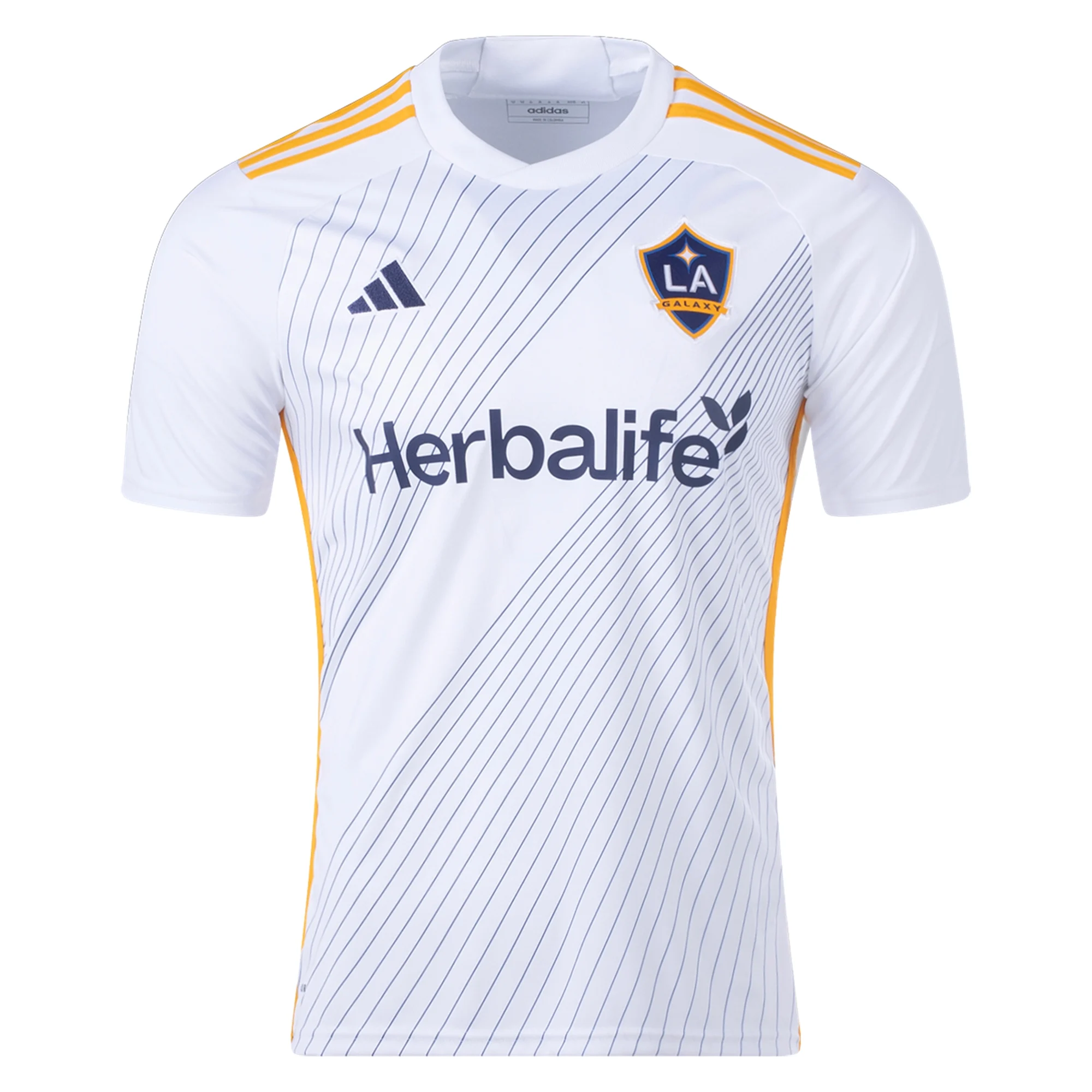 adidas LA Galaxy Home Jersey 24/25 (White/Yellow/Navy)