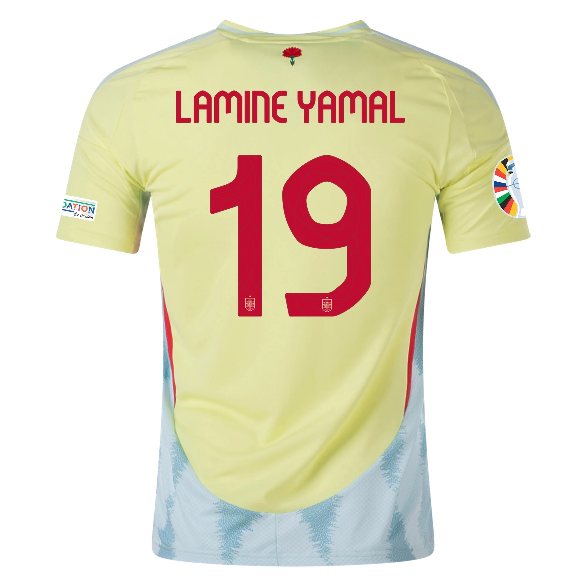24/25 Authentic Lamine Yamal Away Kit Soccer Jersey (Fan Version