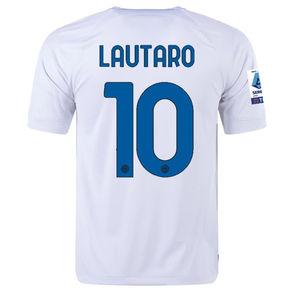 Nike Inter Milan Lautaro Martinez Away Jersey w/ Series A Copa