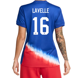 Nike Womens United States Rose Lavelle Away Jersey 24/25 (Old Royal/White)