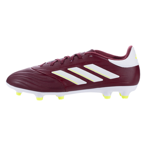 adidas Copa Pure 2 League Firm Ground Soccer Cleats (White/Metallic Silver)
