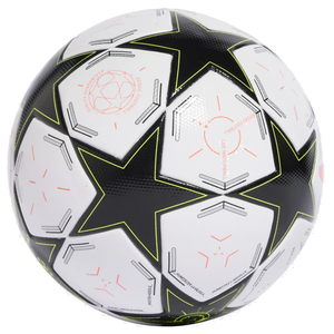 adidas UCL League Top Ball 24/25 (White/Black/Solar Yellow)