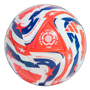 adidas Club World Cup League Ball 25/26 (White/Lucid Red/Power Blue)