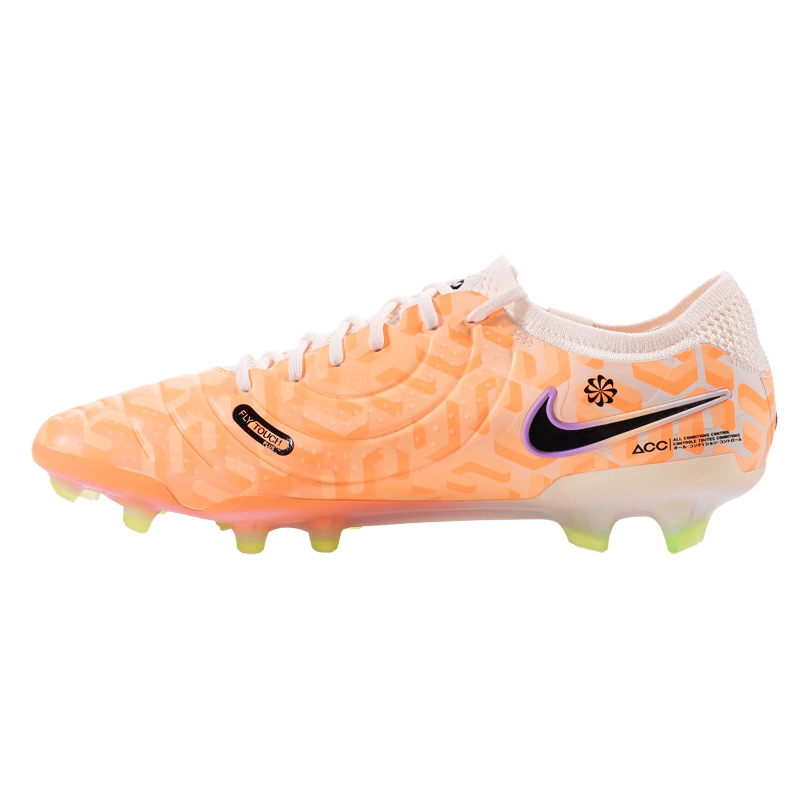 Nike Leged 10 Elite WC FG Soccer Cleats (Guava Ice/Black)