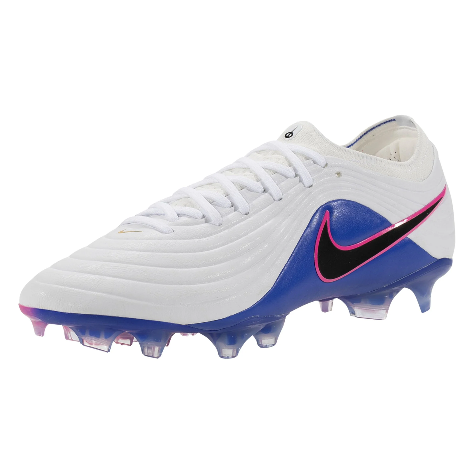 Nike Tiempo Maestro Elite Firm Ground Soccer Cleats (White/Racer Blue)