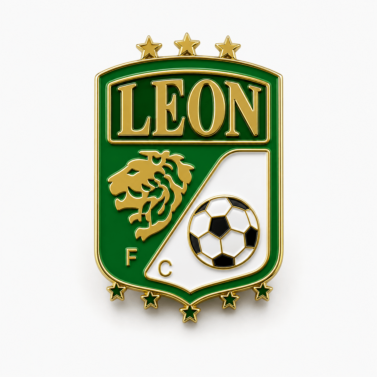 Leon F.C. Enamel Pin | SoccerWearhouse
