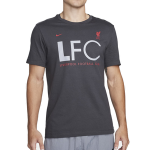 Nike Liverpool Mercurial T-Shirt (Anthracite/Gym Red)