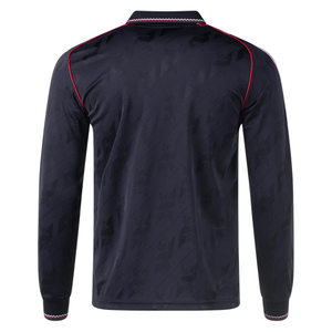 adidas Manchester United Lifestyler Long Sleeve Jersey 24/25 (Black/Red)