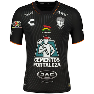 Charly Pachuca Away Jersey w/ Liga MX Patch 23/24 (Black)