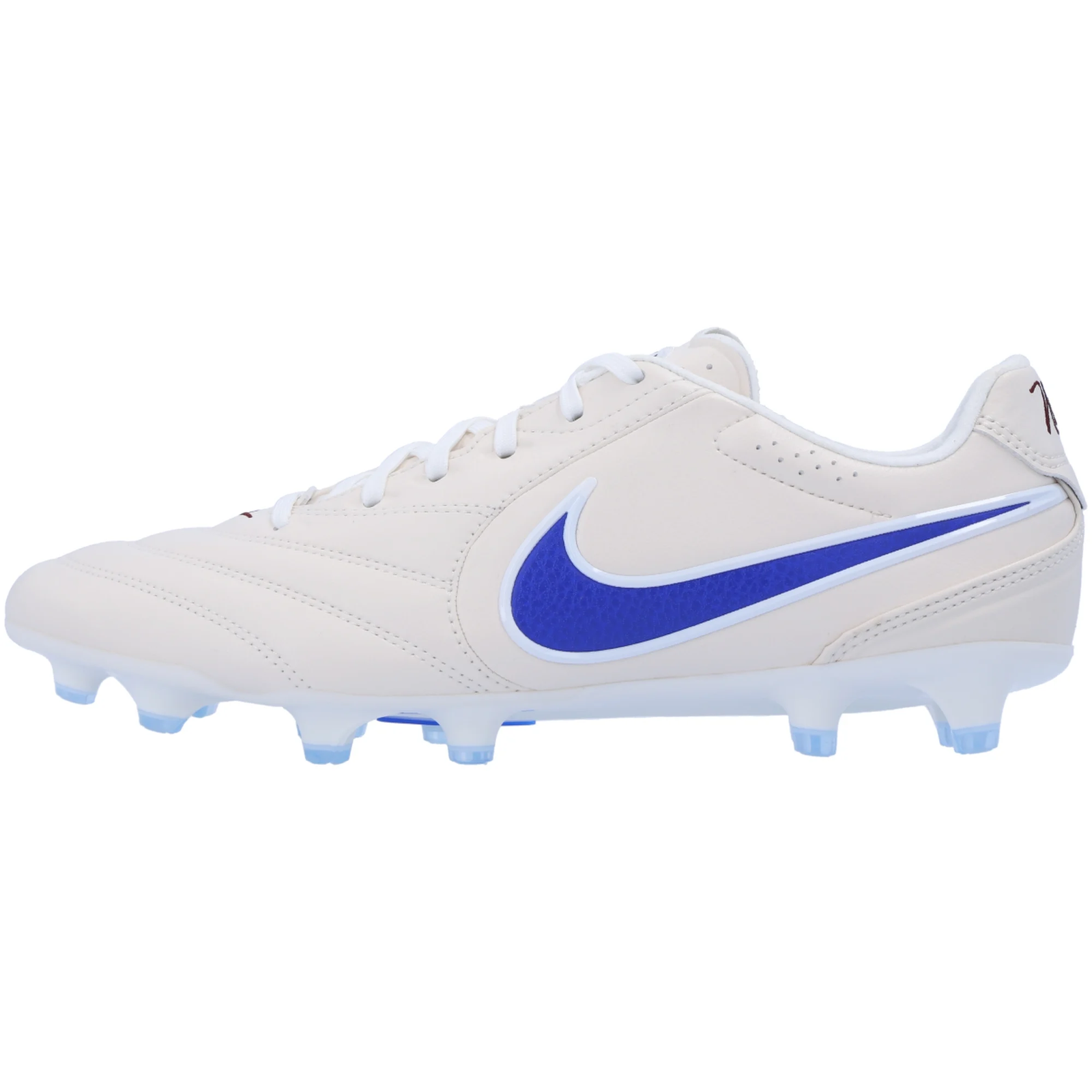 Nike Tiempo Ligera Pro Firm Ground Soccer Cleats (Chalk/Racer Blue/White)