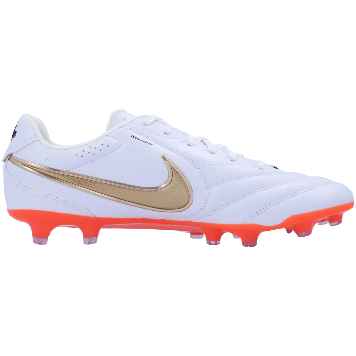 Nike Tiempo Ligera Pro FG Soccer Cleats (White/Blur/Bright Crimson)