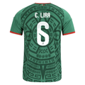 adidas Men's Eric Lira Mexico Home 2026 World Cup Jersey (Bold Green)
