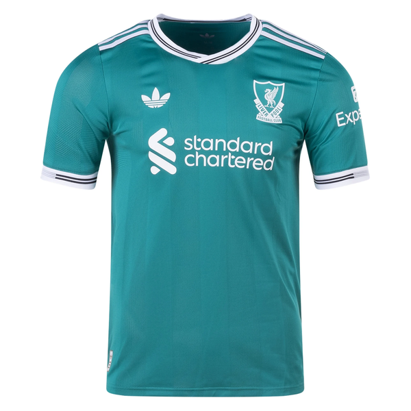 adidas Liverpool FC Authentic Third Jersey 25/26 (Sea Green