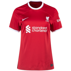 Nike Womens Liverpool Home Jersey 23/24 (Gym Red/White)