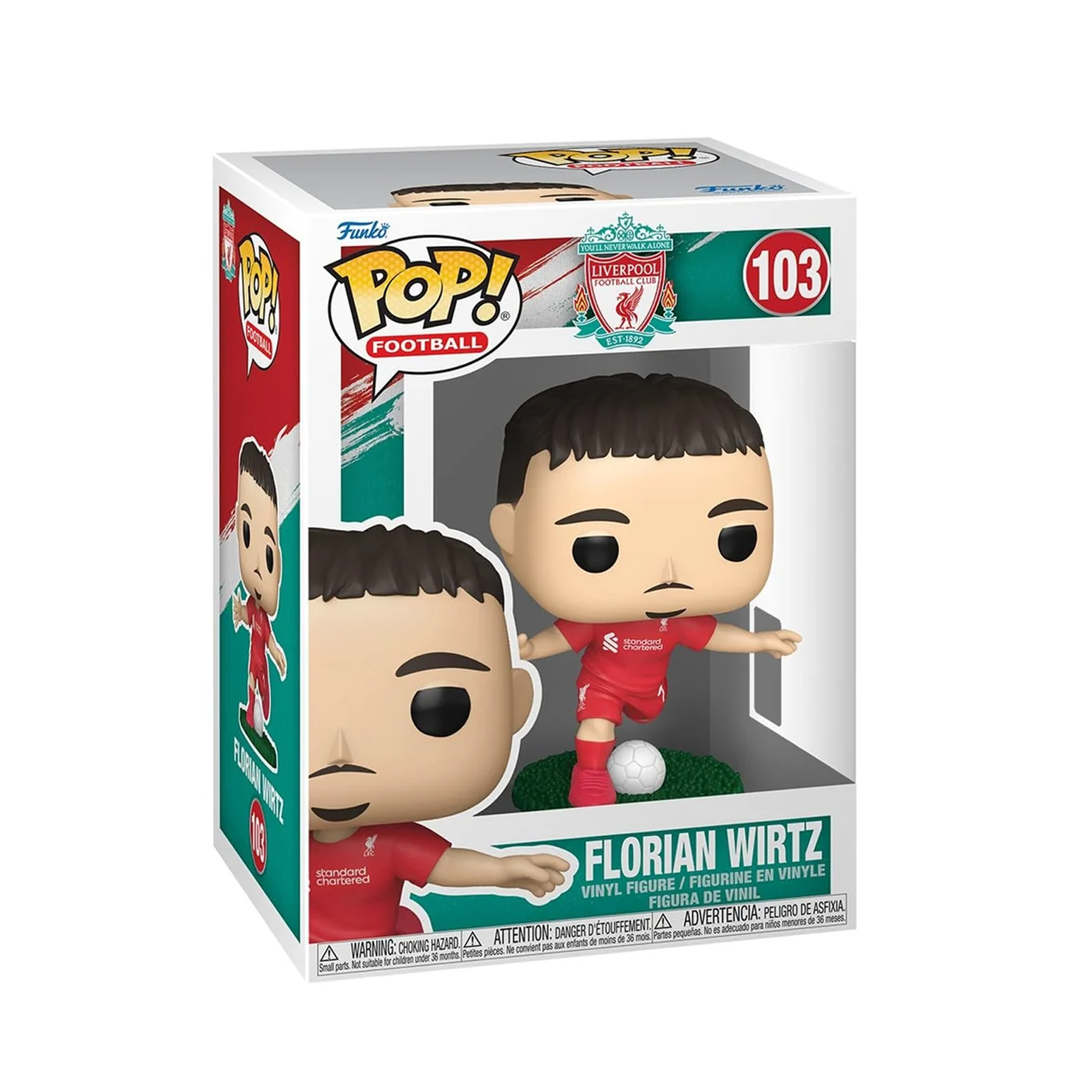 Funko Pop! Florian Wirtz Liverpool Vinyl Figure #103