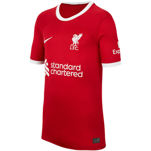 Nike Youth Liverpool Home Jersey 23/24 (Red/White)