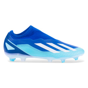 adidas Jr. X Crazyfast.3 LL Firm Ground Soccer Cleats (Bright Royal/Cloud White)