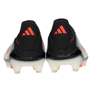 adidas Copa Pure III Elite Laceless FG Soccer Cleats (White/Lucid Red/Black)