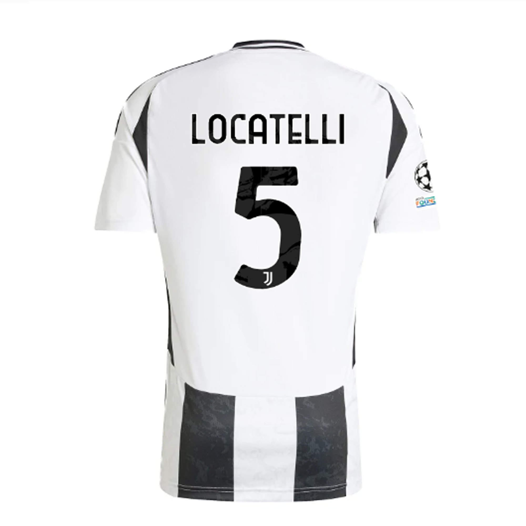 adidas Juventus Authentic Manuel Locatelli Home Jersey w Champions Le Soccer Wearhouse