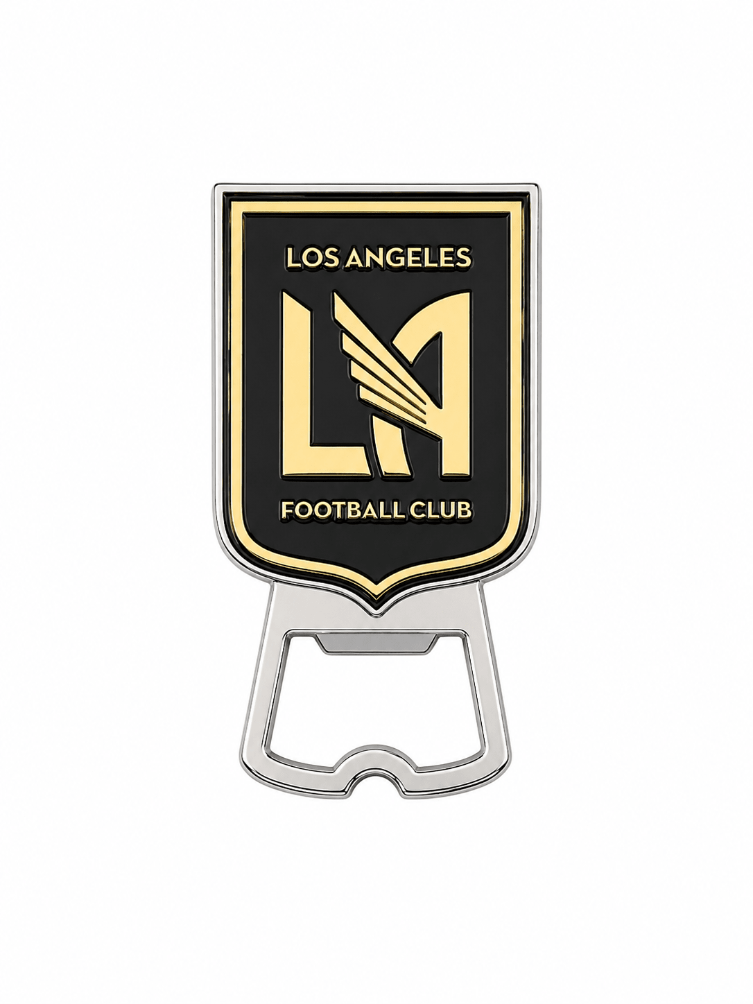 Los Angeles FC LAFC Magnetic Metal Bottle Opener | SoccerWearhouse