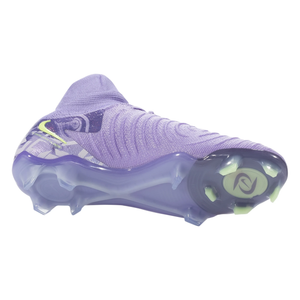 Nike United Phantom Luna II Elite FG Soccer Cleats (Purple Agate/Barely Volt)