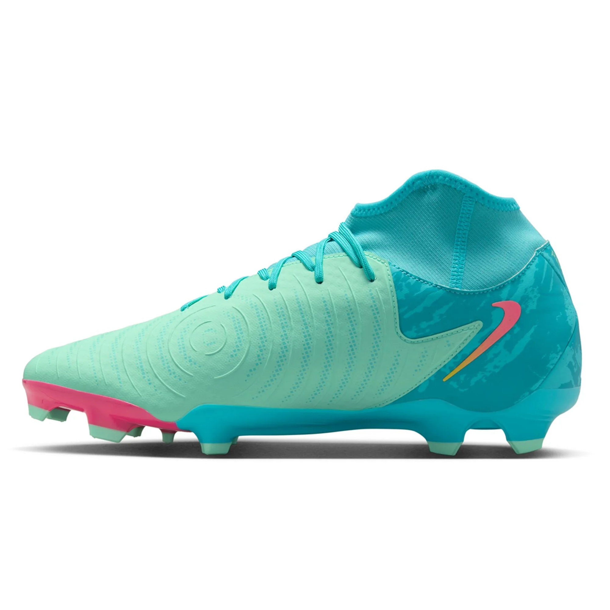 Nike Phantom Luna II Academy LV8 FG/MG Soccer Cleats (Green Glow/Black